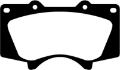 Picture of EBC 10+ Lexus GX460 4-6 Yellowstuff Front Brake Pads
