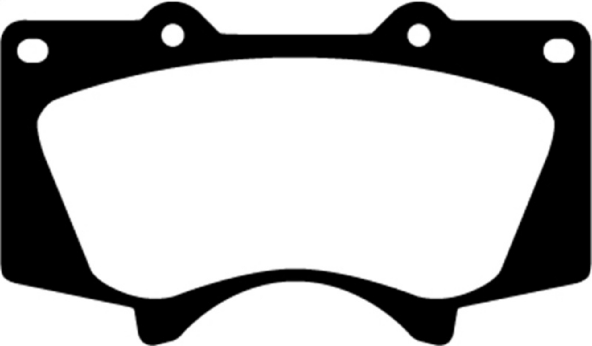 Picture of EBC 10+ Lexus GX460 4-6 Yellowstuff Front Brake Pads