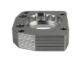 Picture of aFe 00-03 Honda S2000 L4 2-0L Silver Bullet Throttle Body Spacer - Silver
