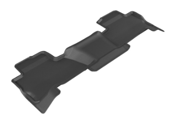 Picture of 3D MAXpider 2015-2020 Chevrolet-GMC Tahoe-Yukon Kagu 2nd Row Floormats - Black