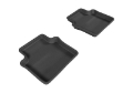 Picture of 3D MAXpider 2007-2010 Chrysler Sebring Sedan Kagu 2nd Row Floormats - Black