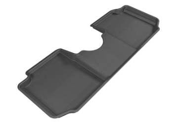Picture of 3D MAXpider 2014-2019 Fiat 500L Kagu 2nd Row Floormats - Black
