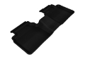 Picture of 3D MAXpider 2006-2012 Ford Fusion Kagu 2nd Row Floormats - Black