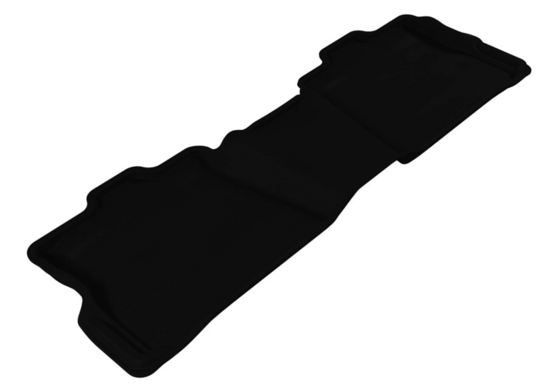 Picture of 3D MAXpider 2006-2010 Ford Explorer Kagu 2nd Row Floormats - Black