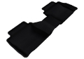 Picture of 3D MAXpider 2013-2020 Ford-Lincoln Fusion-MKZ Kagu 2nd Row Floormats - Black