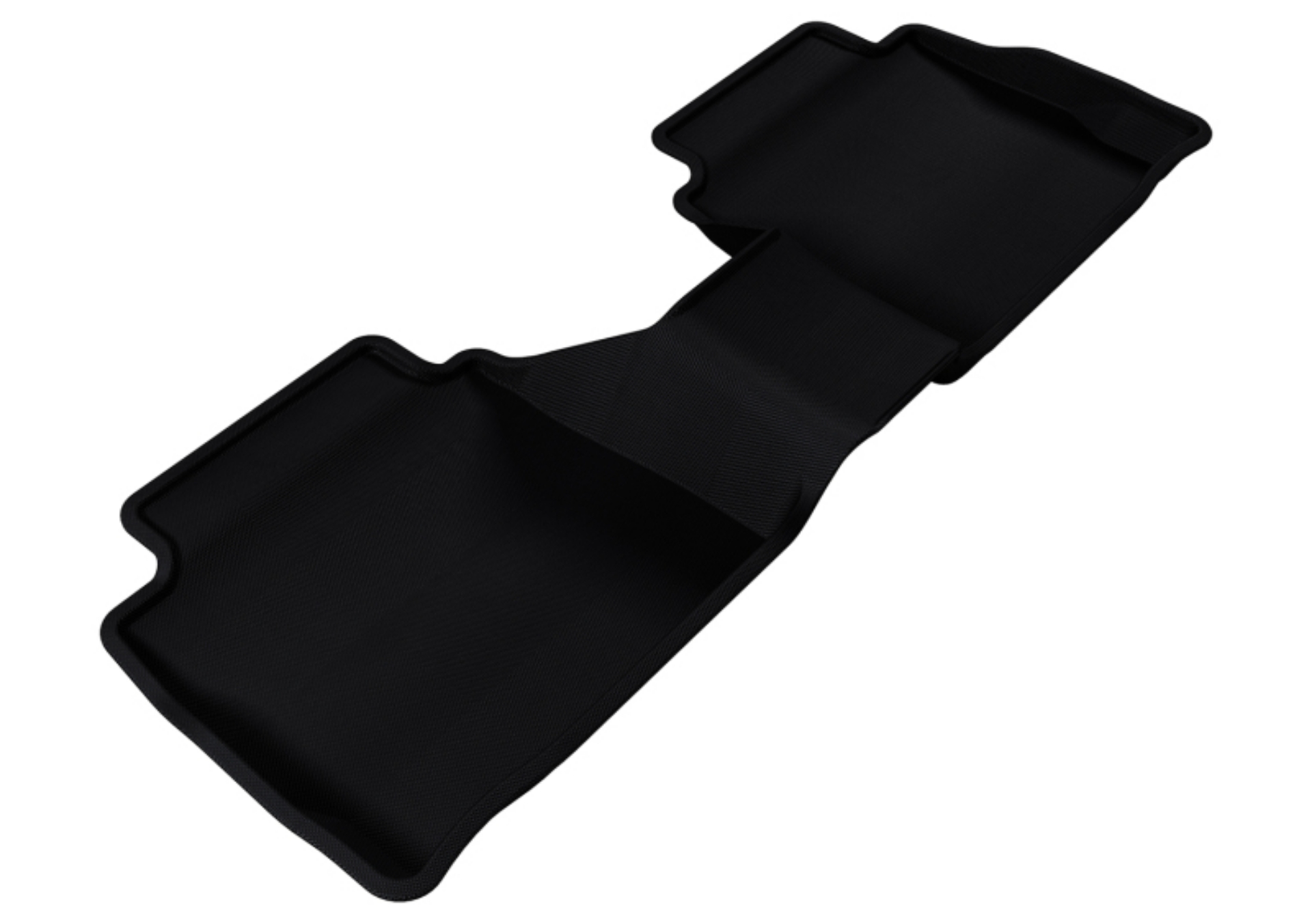 Picture of 3D MAXpider 2013-2020 Ford-Lincoln Fusion-MKZ Kagu 2nd Row Floormats - Black