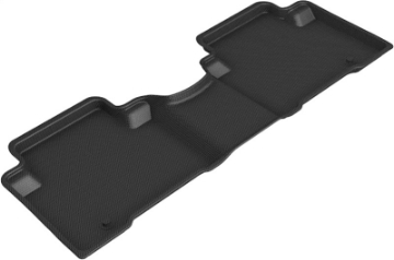 Picture of 3D MAXpider 2013-2019 Hyundai Santa Fe-Santa Fe Xl Kagu 2nd Row Floormats - Black