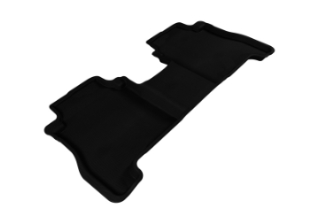 Picture of 3D MAXpider 2007-2012 Hyundai Santa Fe Kagu 2nd Row Floormats - Black
