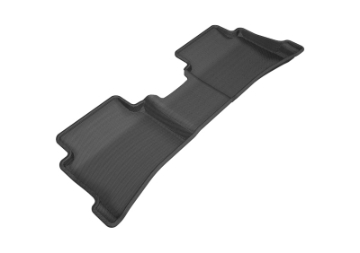 Picture of 3D MAXpider 2018-2020 Hyundai Accent Sedan Kagu 2nd Row Floormats - Black
