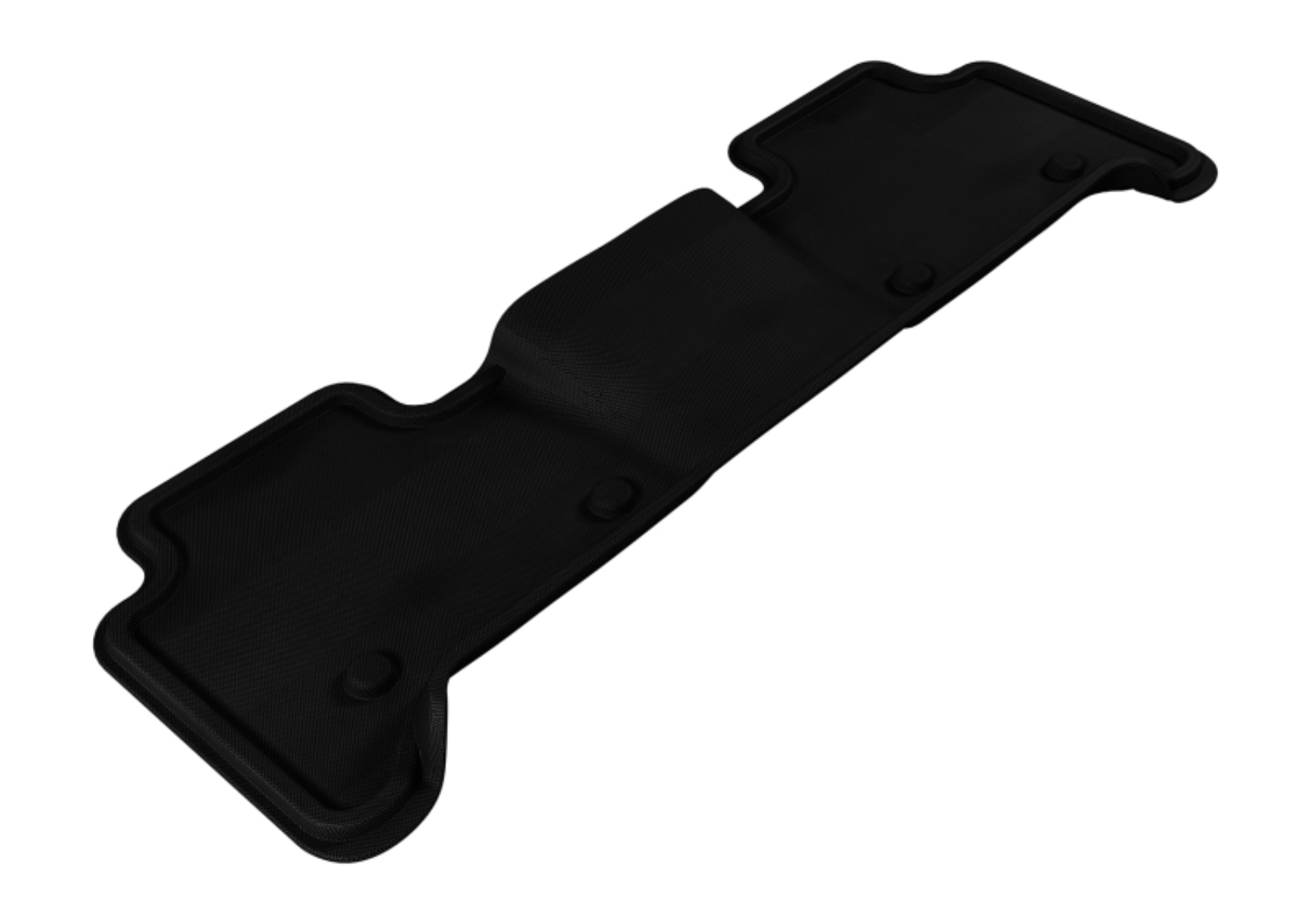 Picture of 3D MAXpider 2011-2020 Infiniti QX80-QX56 Kagu 2nd Row Floormats - Black