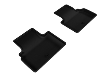 Picture of 3D MAXpider 2014-2020 Infiniti Q50-Q60 Kagu 2nd Row Floormats - Black
