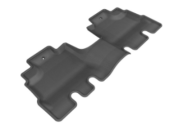 Picture of 3D MAXpider 2014-2018 Jeep Wrangler JK Unlimited Kagu 2nd Row Floormats - Black