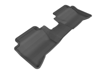 Picture of 3D MAXpider 2012-2013 Kia Rio-Rio5 Kagu 2nd Row Floormats - Black