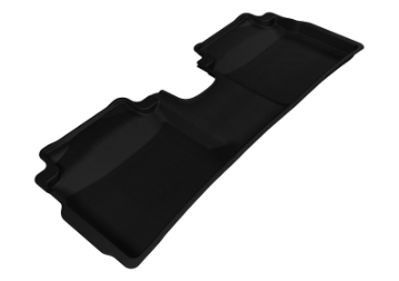Picture of 3D MAXpider 2014-2018 Kia Forte Kagu 2nd Row Floormats - Black