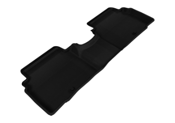 Picture of 3D MAXpider 2011-2016 Kia Sportage Kagu 2nd Row Floormats - Black