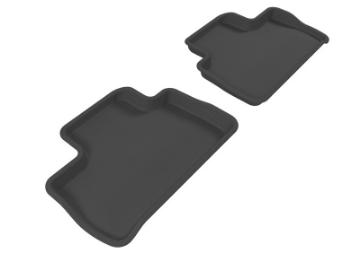 Picture of 3D MAXpider 2007-2014 Land Rover Lr2 Kagu 2nd Row Floormats - Black