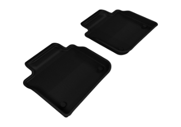 Picture of 3D MAXpider 2013-2020 Lexus GS-GS Hybrid Kagu 2nd Row Floormats - Black