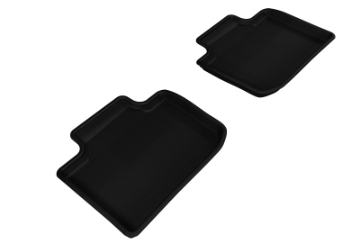 Picture of 3D MAXpider 2014-2020 Lexus IS Kagu 2nd Row Floormats - Black