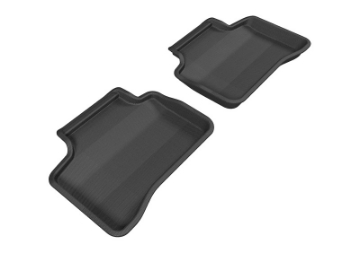 Picture of 3D MAXpider 20092015 Mercedes-Benz GLK-Class X204 Kagu 2nd Row Floormats - Black