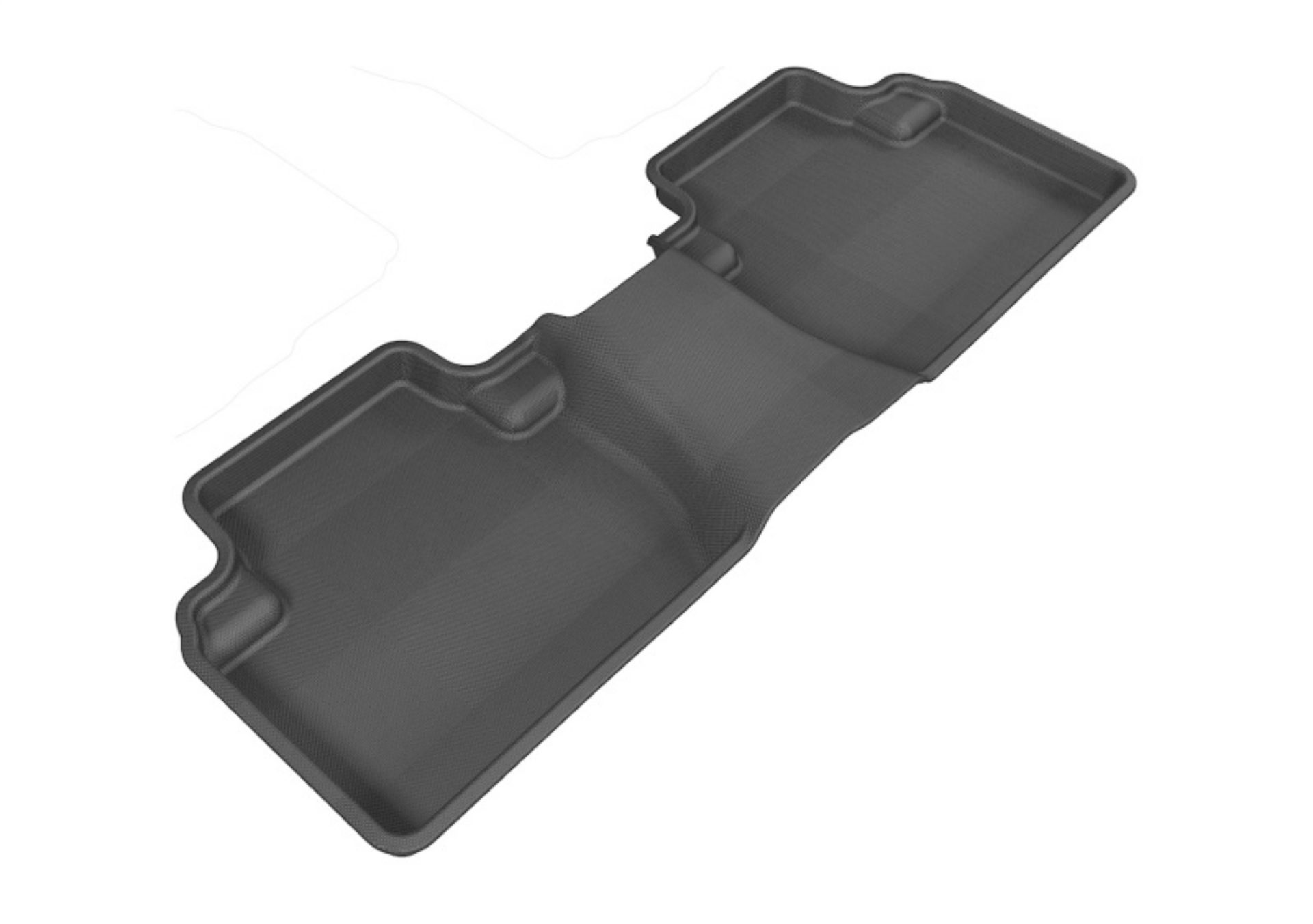 Picture of 3D MAXpider 2007-2019 Mitsubishi Outlander Kagu 2nd Row Floormats - Black