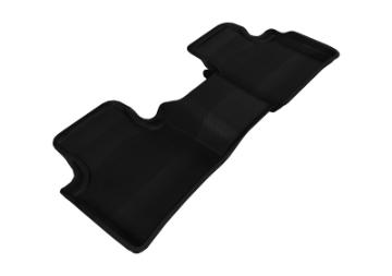 Picture of 3D MAXpider 2009-2014 Nissan Maxima Kagu 2nd Row Floormats - Black