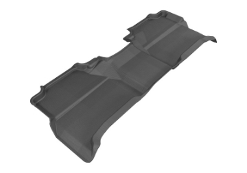 Picture of 3D MAXpider 2005-2019 Nissan Frontier Crew Cab Kagu 2nd Row Floormats - Black