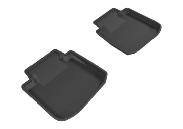 Picture of 3D MAXpider 2015-2019 Subaru Legacy-Outback Kagu 2nd Row Floormats - Black