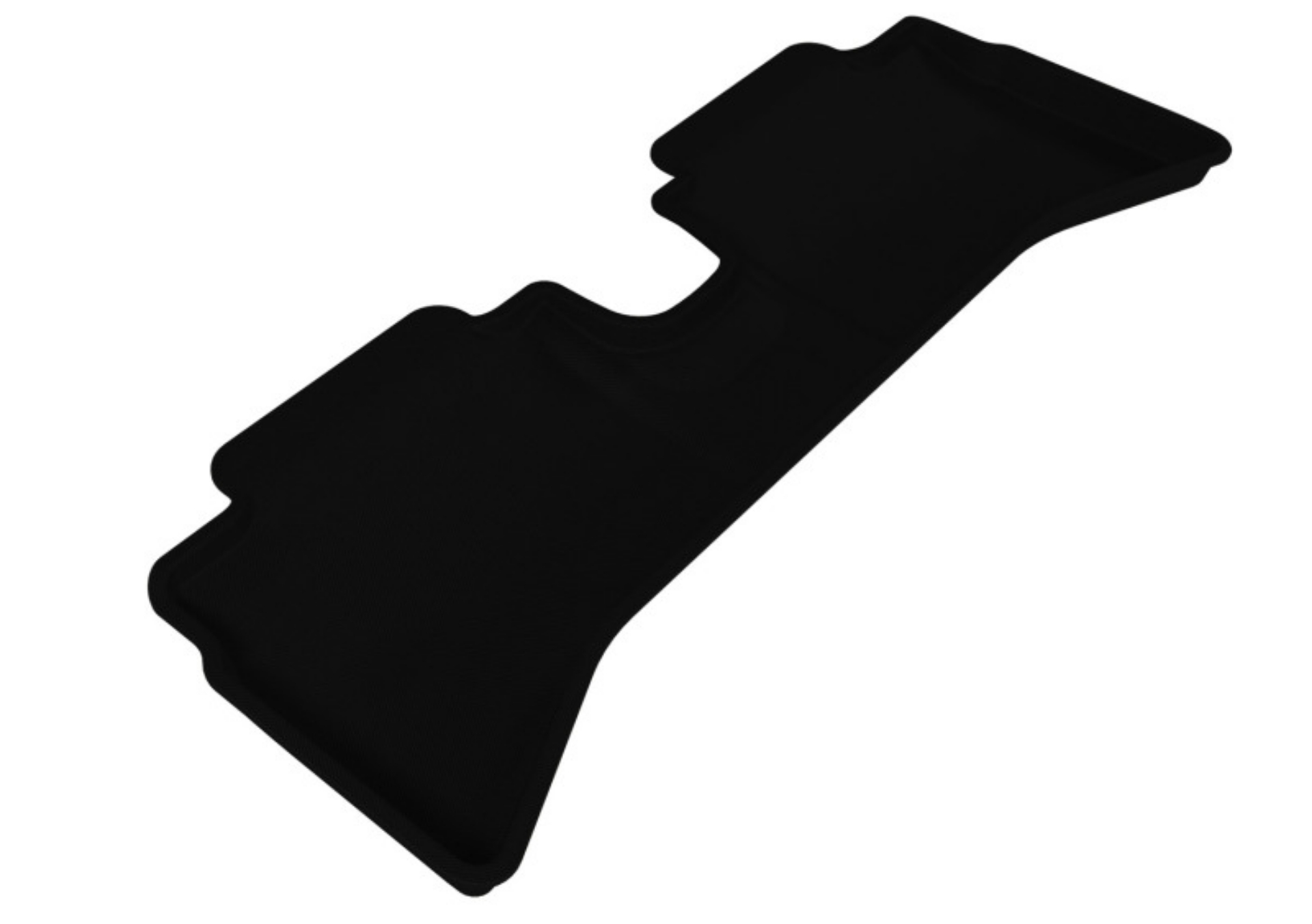 Picture of 3D MAXpider 2012-2019 Toyota Prius C Kagu 2nd Row Floormats - Black