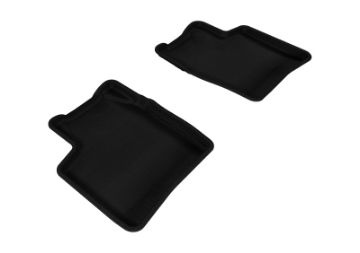 Picture of 3D MAXpider 2004-2009 Toyota Prius Kagu 2nd Row Floormats - Black