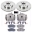 Picture of Power Stop 02-03 Hyundai Sonata Front Autospecialty Brake Kit w-Calipers