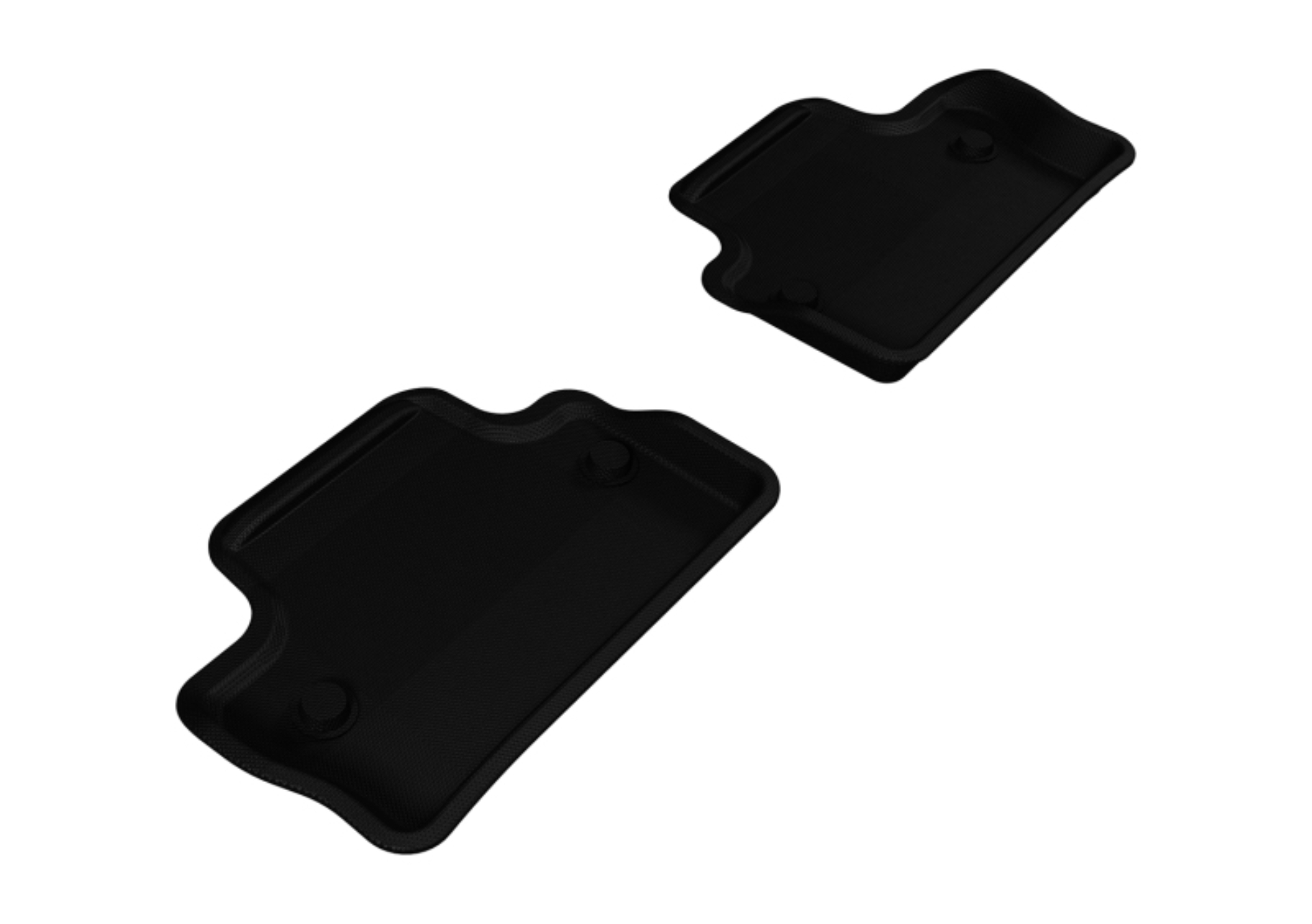 Picture of 3D MAXpider 2011-2018 Volvo S60-V60 Kagu 2nd Row Floormats - Black