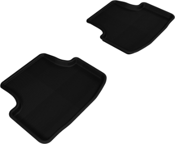 Picture of 3D MAXpider 2015-2018 Volkswagen Golf Kagu 2nd Row Floormats - Black