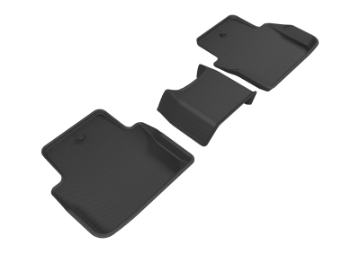 Picture of 3D MAXpider 2015-2020 Acura TLX Kagu 2nd Row Floormats - Black