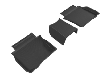 Picture of 3D MAXpider 2017-2019 Buick Lacrosse Kagu 2nd Row Floormats - Black