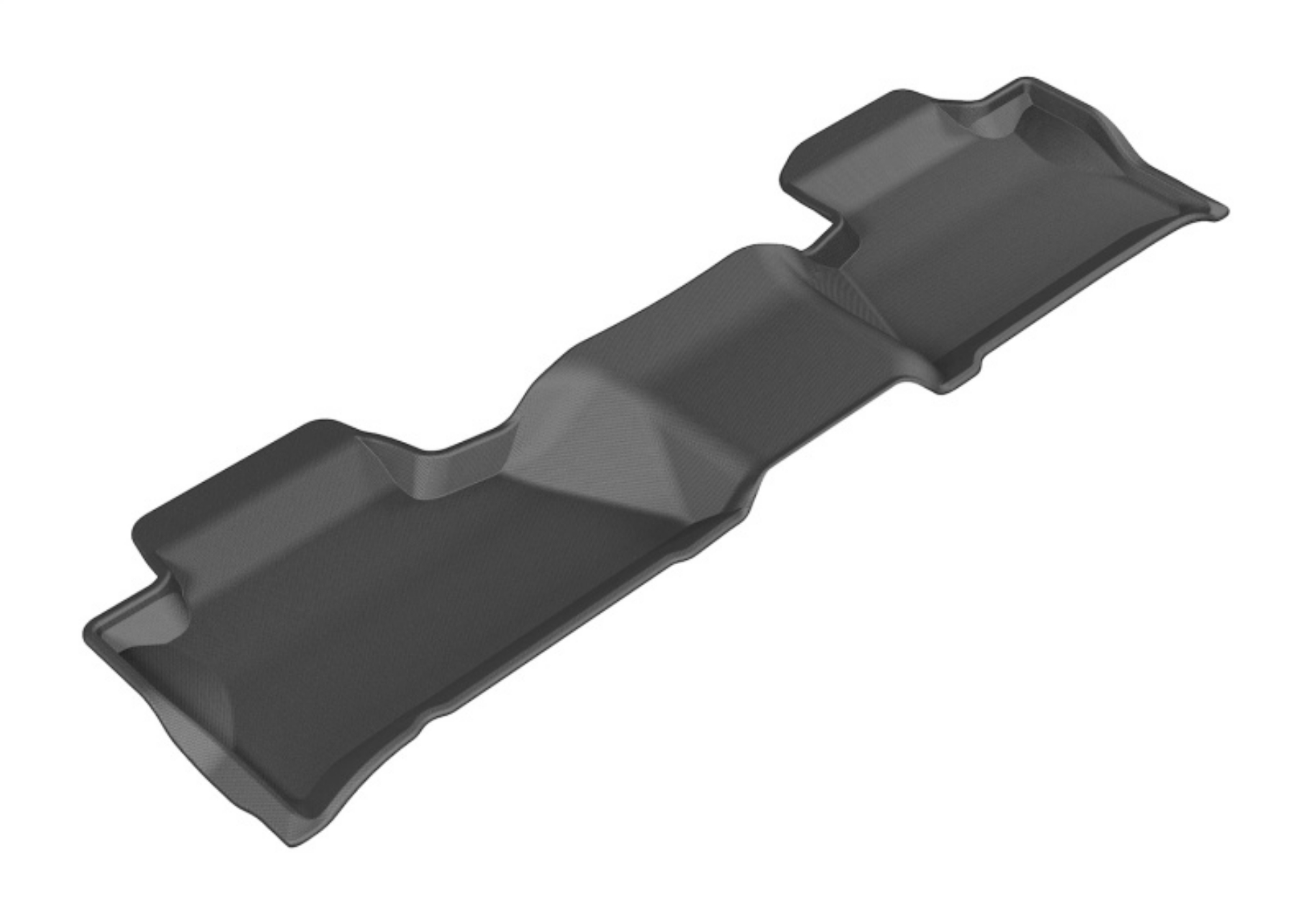 Picture of 3D MAXpider 2015-2020 Chevrolet-GMC Suburban-Yukon Xl Kagu 2nd Row Floormats - Black