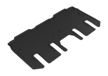 Picture of 3D MAXpider 2017-2020 Chrysler Pacifica-Voyager Kagu 2nd Row Floormats - Black