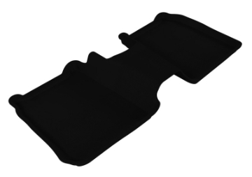 Picture of 3D MAXpider 2009-2019 Ford Flex Kagu 2nd Row Floormats - Black