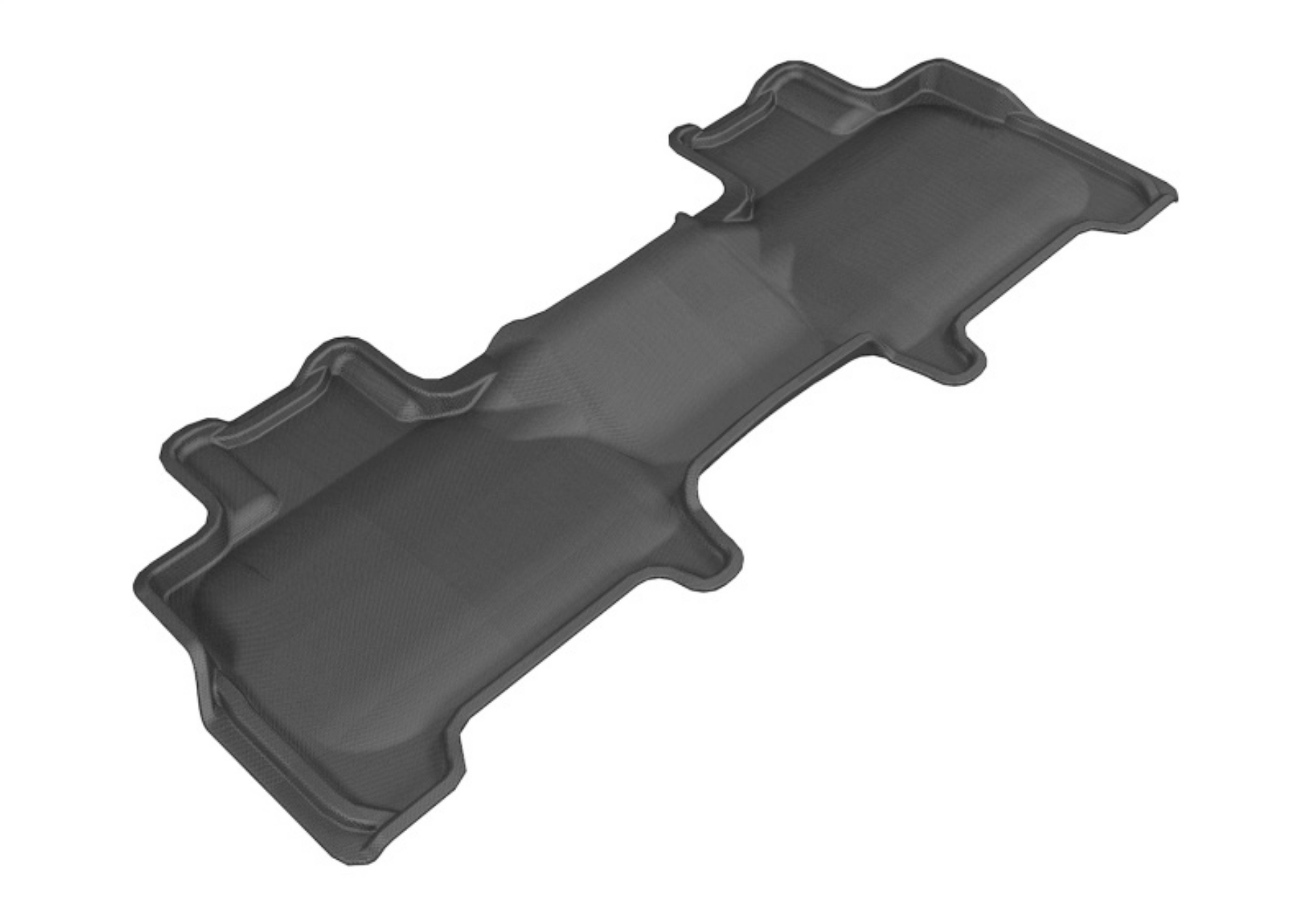 Picture of 3D MAXpider 2007-2017 Ford-Lincoln Expedition-Navigator Kagu 2nd Row Floormats - Black