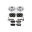 Picture of Power Stop 97-01 Acura Integra Rear Autospecialty Brake Kit w-Calipers