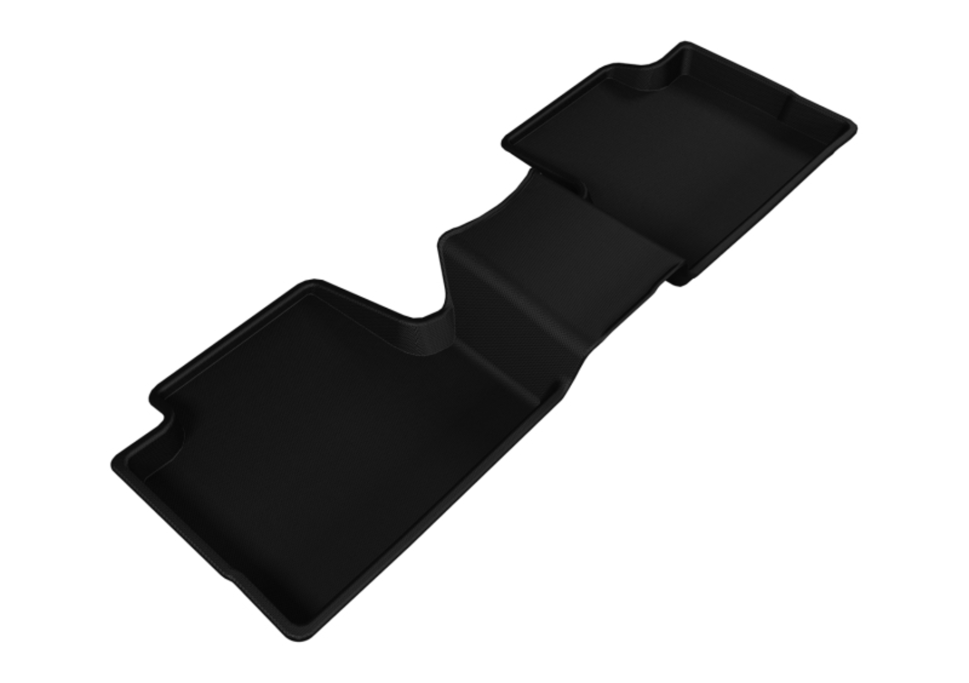 Picture of 3D MAXpider 2014-2020 Jeep Cherokee Kagu 2nd Row Floormats - Black