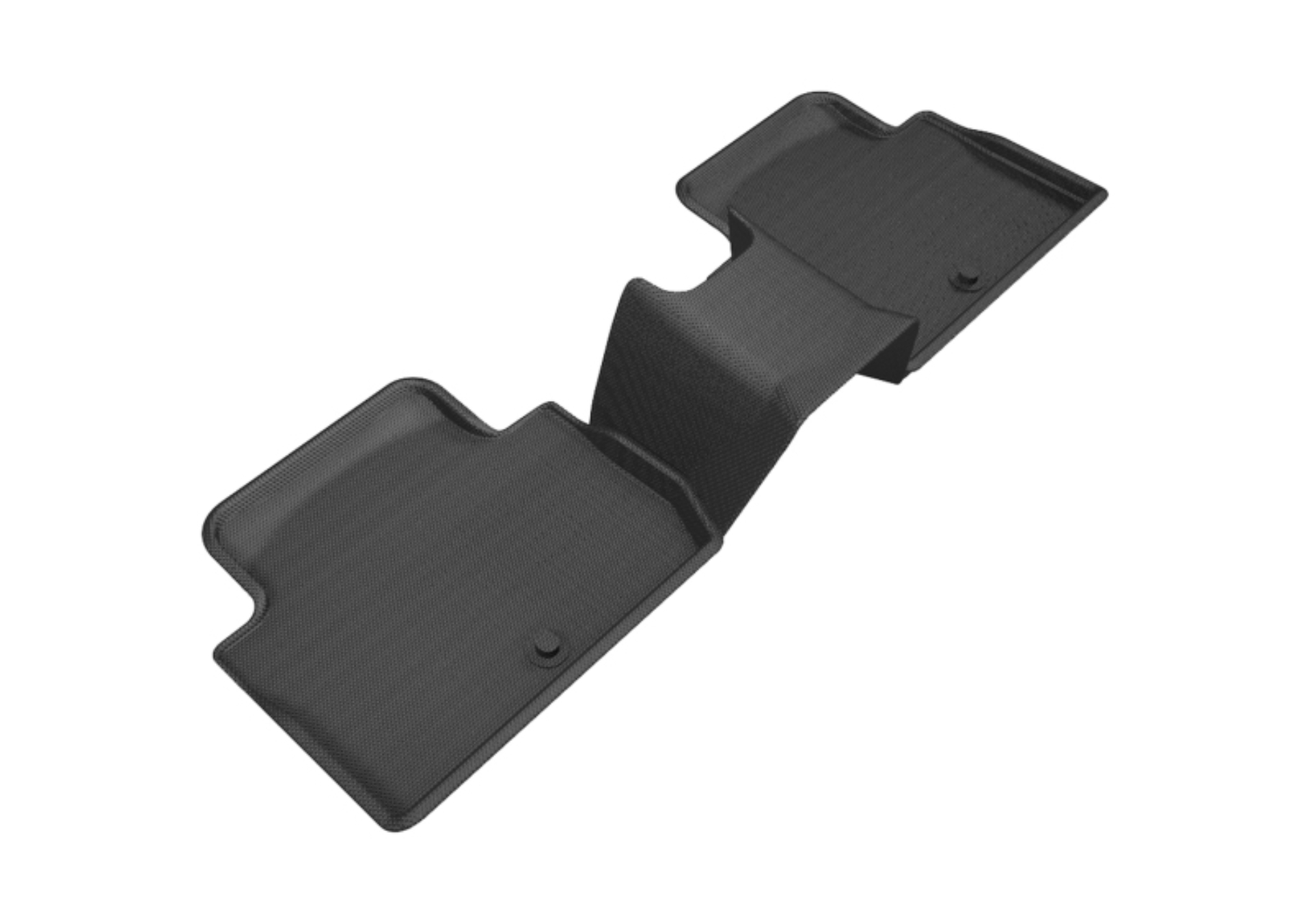 Picture of 3D MAXpider 2018-2020 Kia Stinger Kagu 2nd Row Floormats - Black