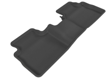 Picture of 3D MAXpider 2008-2013 Nissan Rogue Kagu 2nd Row Floormats - Black