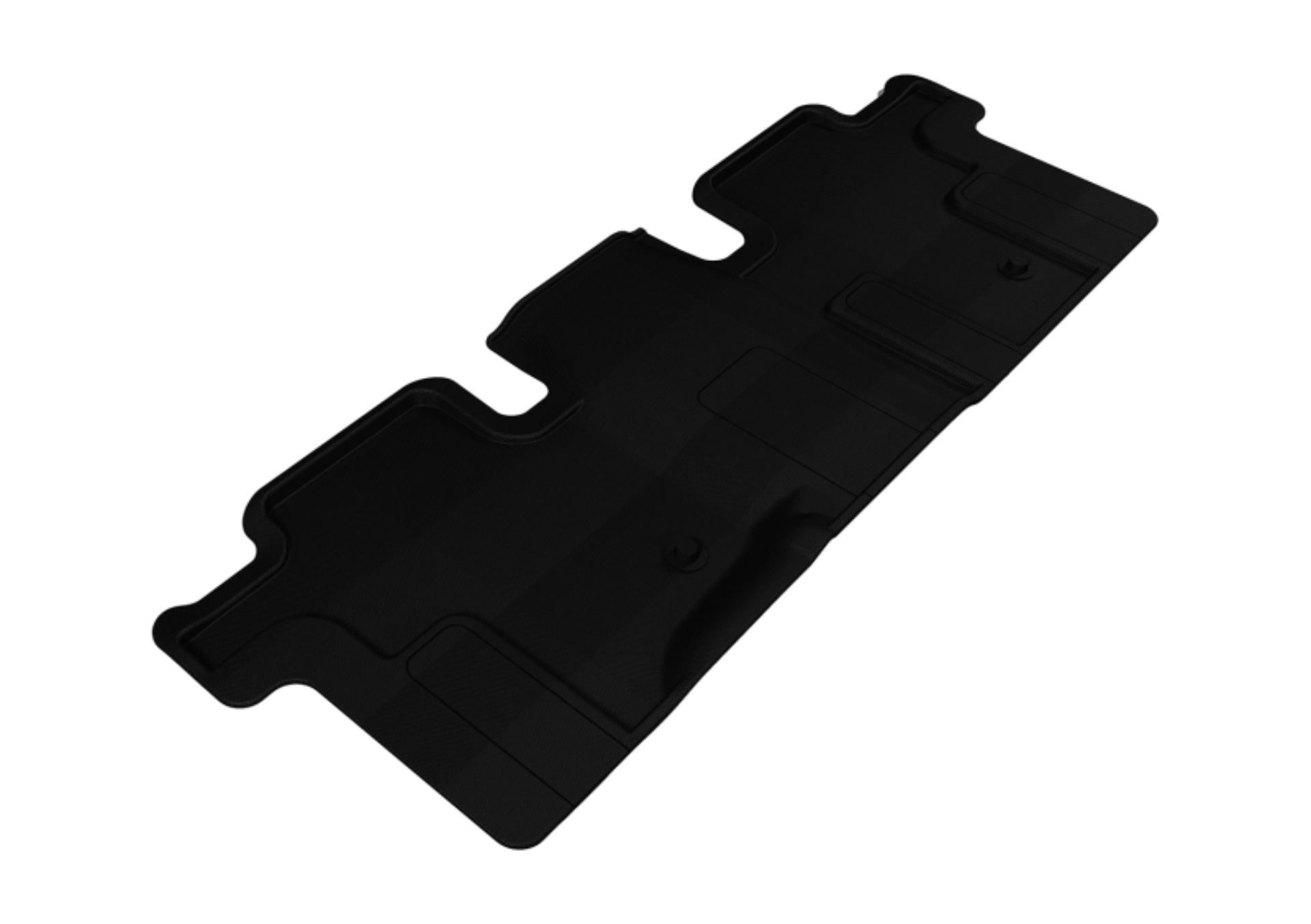 Picture of 3D MAXpider 2013-2020 Nissan-Infiniti Pathfinder-QX60-JX Kagu 2nd Row Floormats - Black
