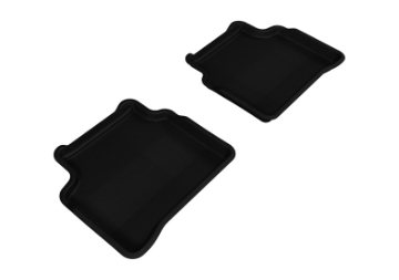 Picture of 3D MAXpider 2007-2012 Nissan Altima Sedan Kagu 2nd Row Floormats - Black