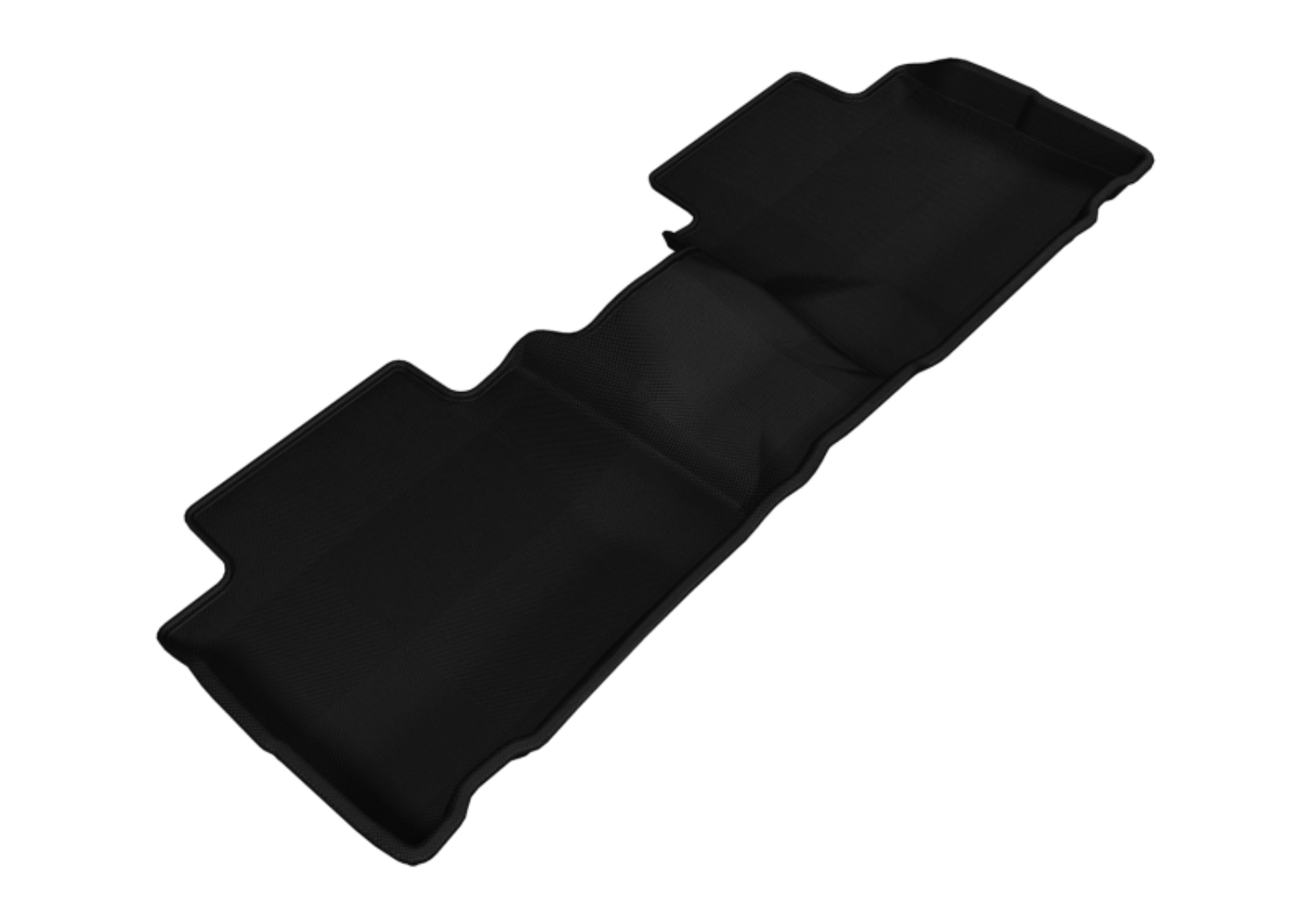 Picture of 3D MAXpider 2014-2020 Nissan Rogue Kagu 2nd Row Floormats - Black