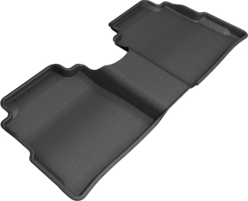 Picture of 3D MAXpider 2018-2019 Nissan Kicks Kagu 2nd Row Floormats - Black