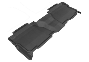 Picture of 3D MAXpider 2007-2013 Toyota Tundra Crewmax Kagu 2nd Row Floormats - Black