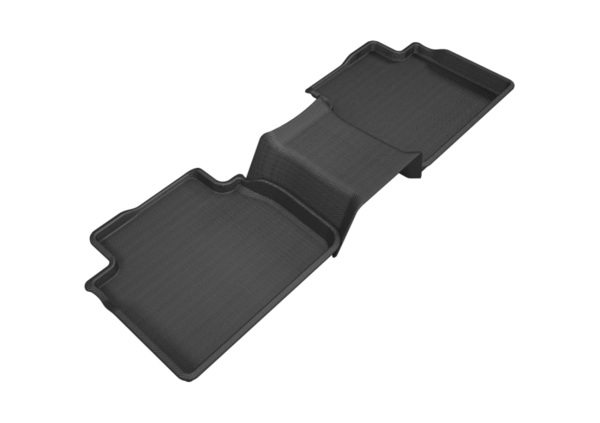 Picture of 3D MAXpider 2018-2020 Toyota Camry Kagu 2nd Row Floormats - Black