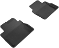 Picture of 3D MAXpider 2017-2019 Volvo S90-V90 Kagu 2nd Row Floormats - Black