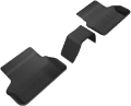 Picture of 3D MAXpider 2017-2020 BMW 5 Series G30-G31 Kagu 2nd Row Floormats - Black
